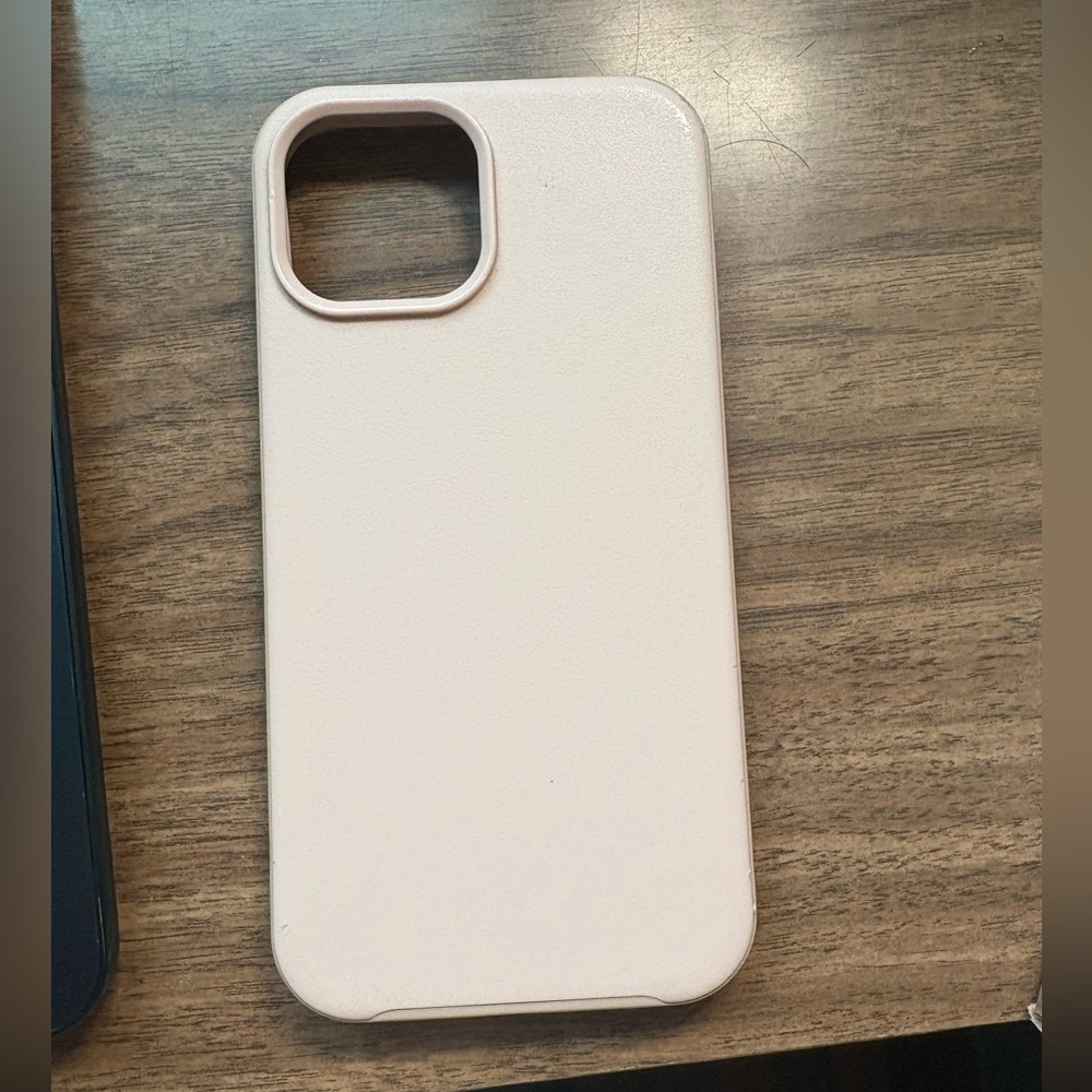 Light Pink iPhone 15 phone case